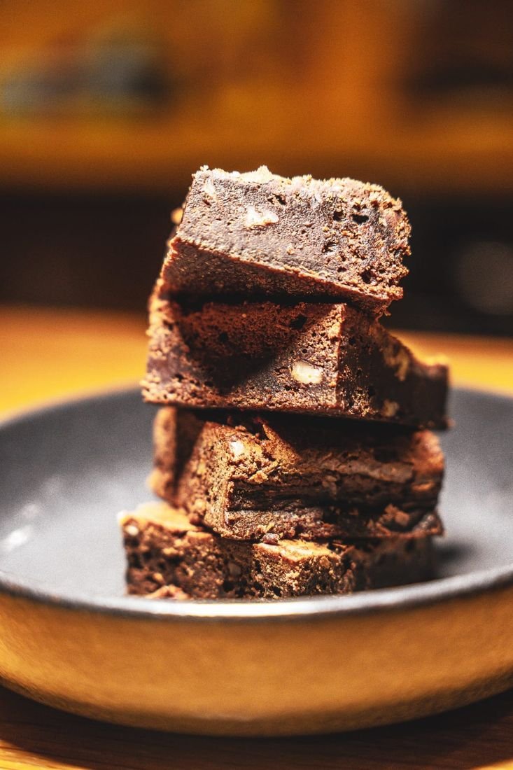 Brownie de xocolata amb nous
